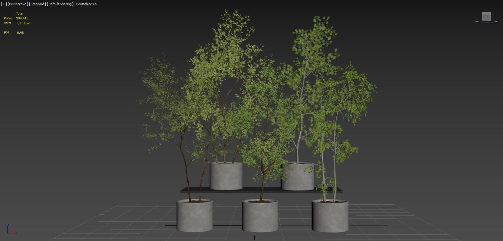 Collection Indoor Plants 018 3D model_7
