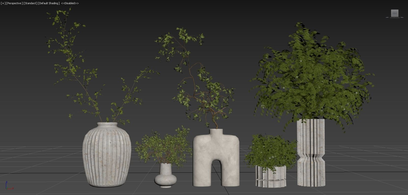 Collection Indoor Plants 019 3D model_8