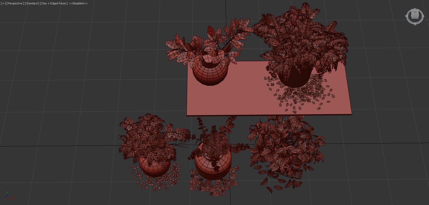 Collection Indoor Plants 020 3D model_11