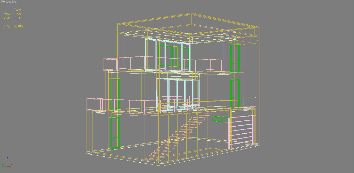 Modern House 19 3D model_14