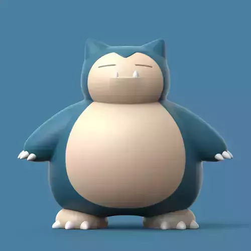 POKEMON - SNORLAX 3D print model