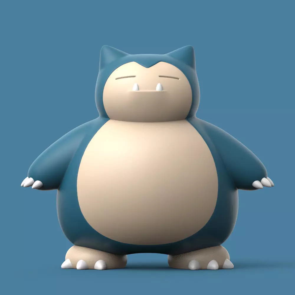 POKEMON - SNORLAX 3D print model_0