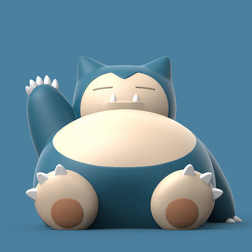 POKEMON - SNORLAX 3D print model