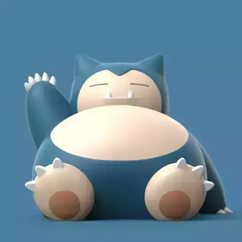 POKEMON - SNORLAX 3D print model