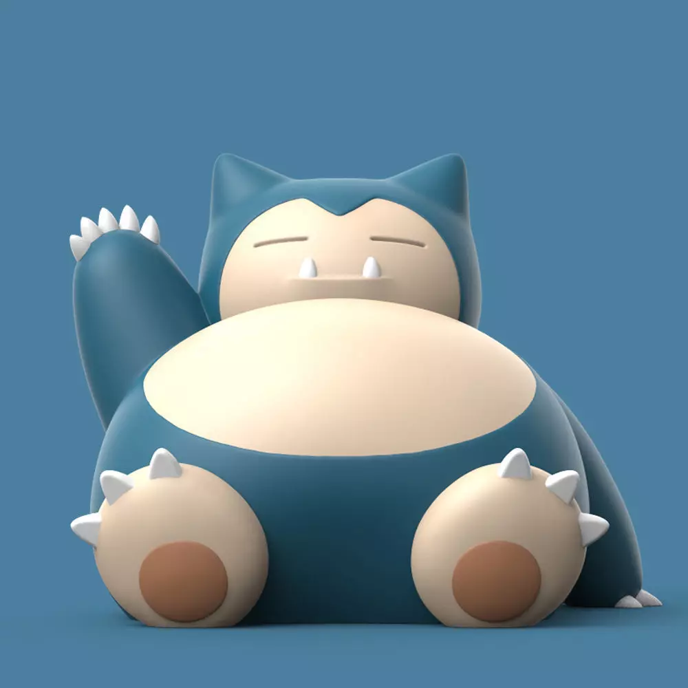 POKEMON - SNORLAX 3D print model_0