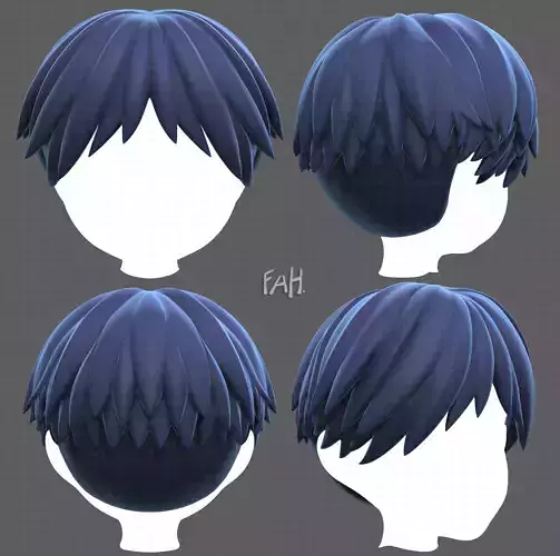Base Hair for Boy V27