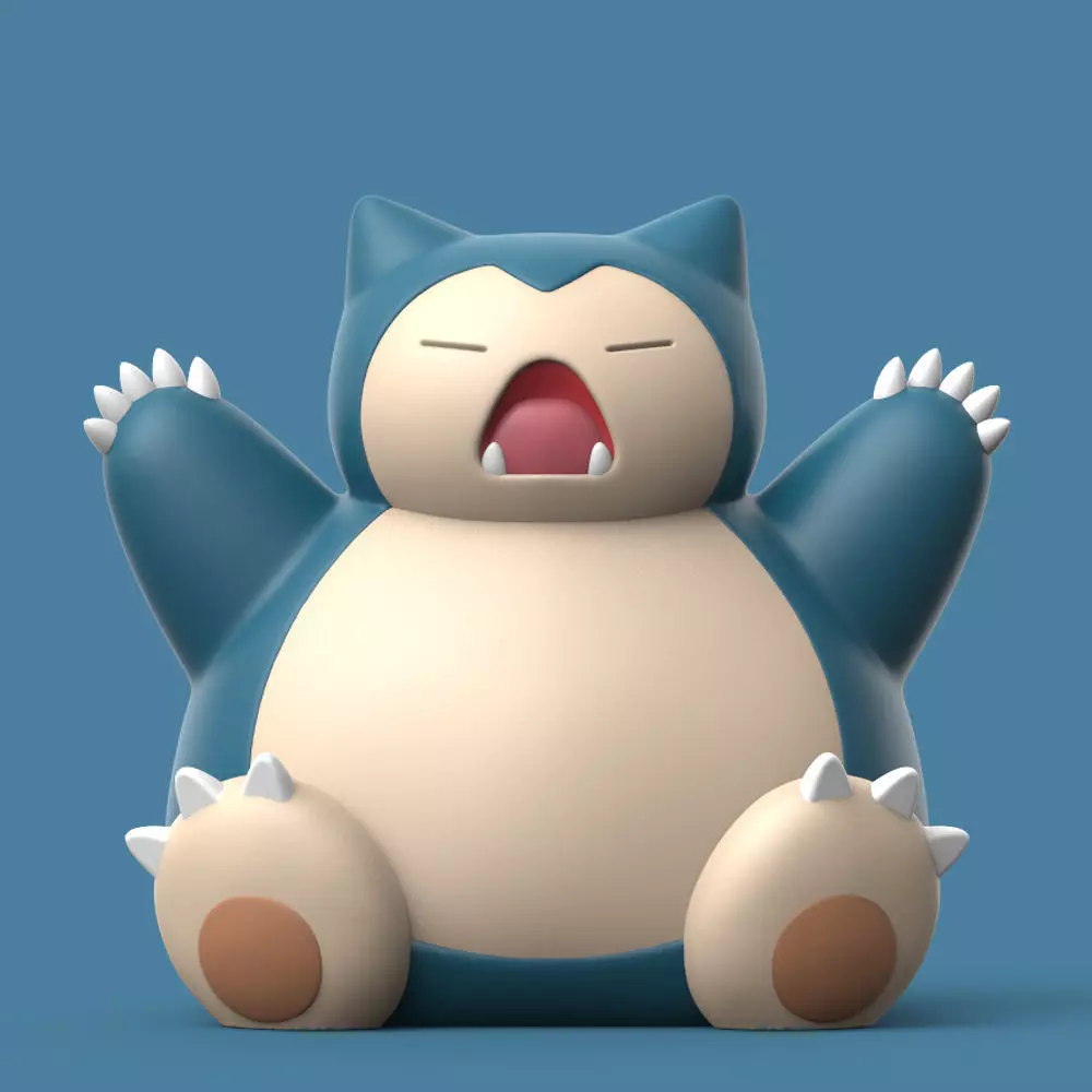 POKEMON - SNORLAX 3D print model