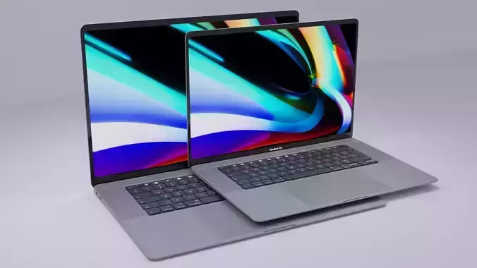 3D Apple MacBook Pro 16-inch model