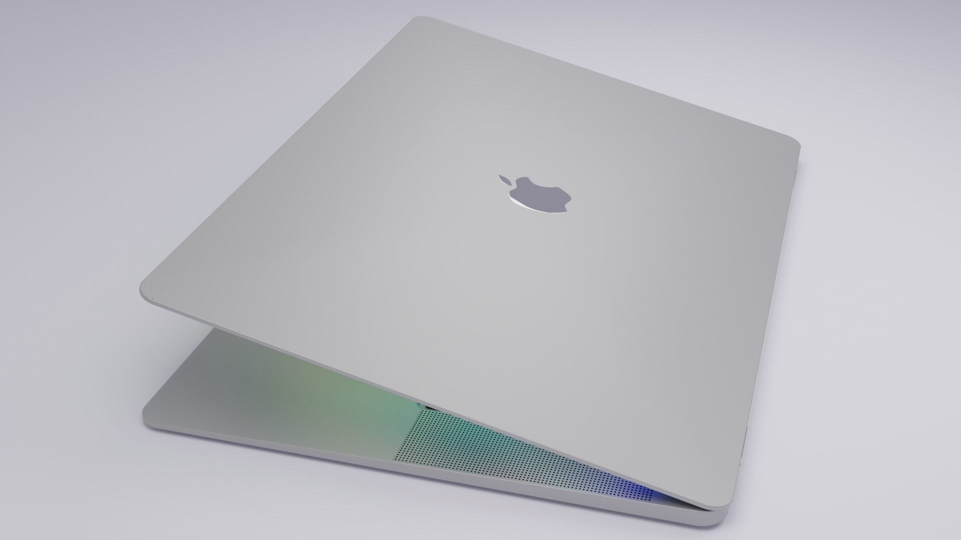 3D Apple MacBook Pro 16-inch model Low-poly 3D model_6