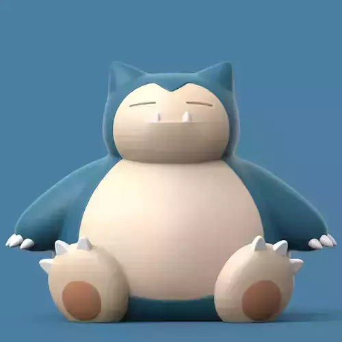 POKEMON - SNORLAX 3D print model