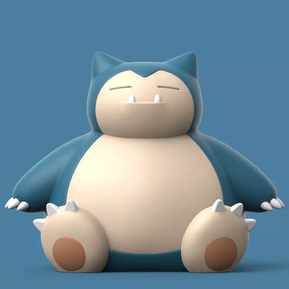 POKEMON - SNORLAX 3D print model_0
