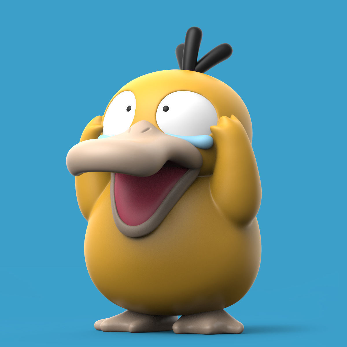 POKEMON - PSYDUCK PACK 3D print model_2