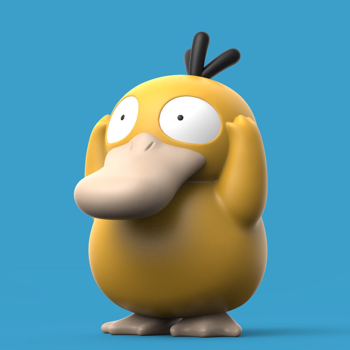 POKEMON - PSYDUCK PACK 3D print model_5