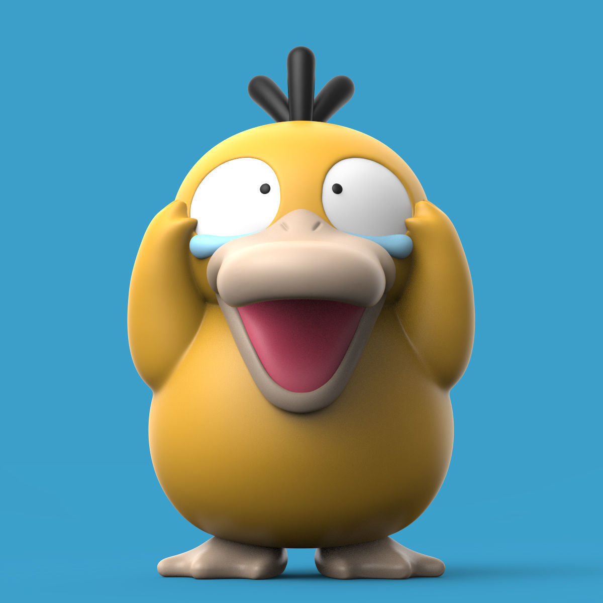 POKEMON - PSYDUCK PACK 3D print model_1