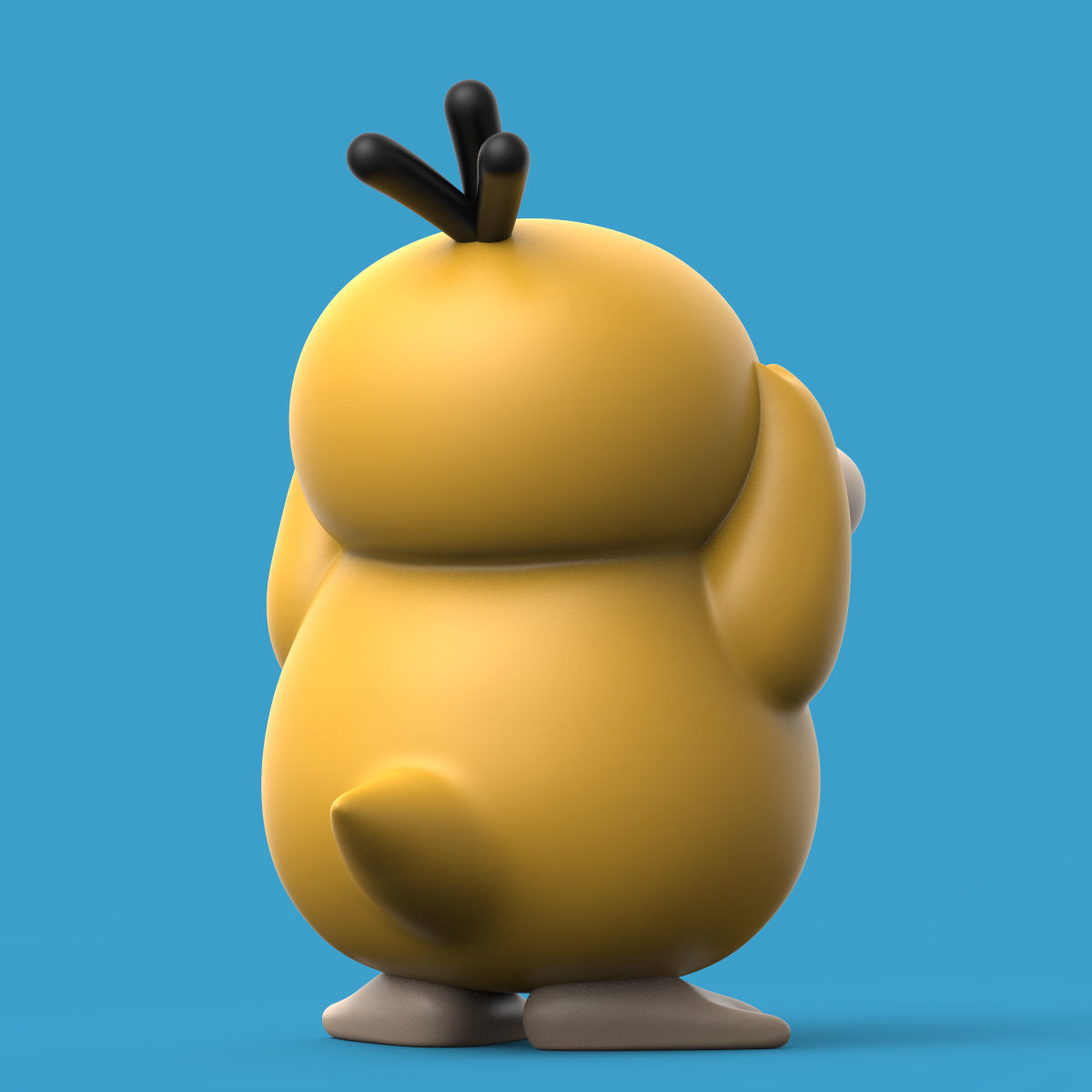 POKEMON - PSYDUCK PACK 3D print model_3
