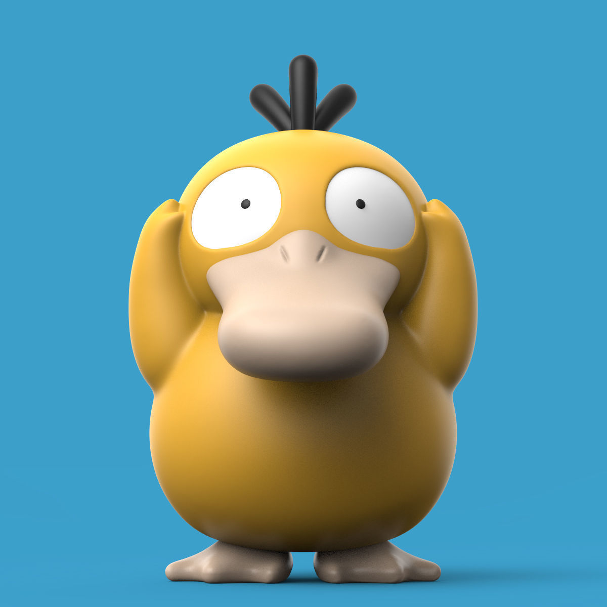 POKEMON - PSYDUCK PACK 3D print model_4