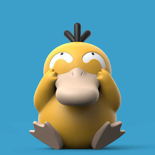 POKEMON - PSYDUCK 3D print model
