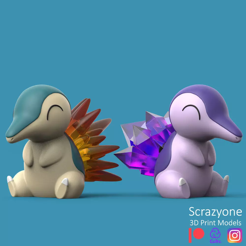 POKEMON - CYNDAQUIL 3D print model_0