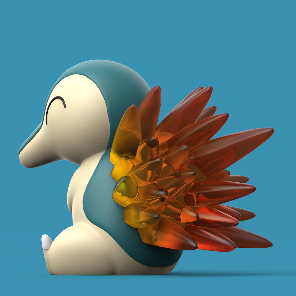 POKEMON - CYNDAQUIL 3D print model_2