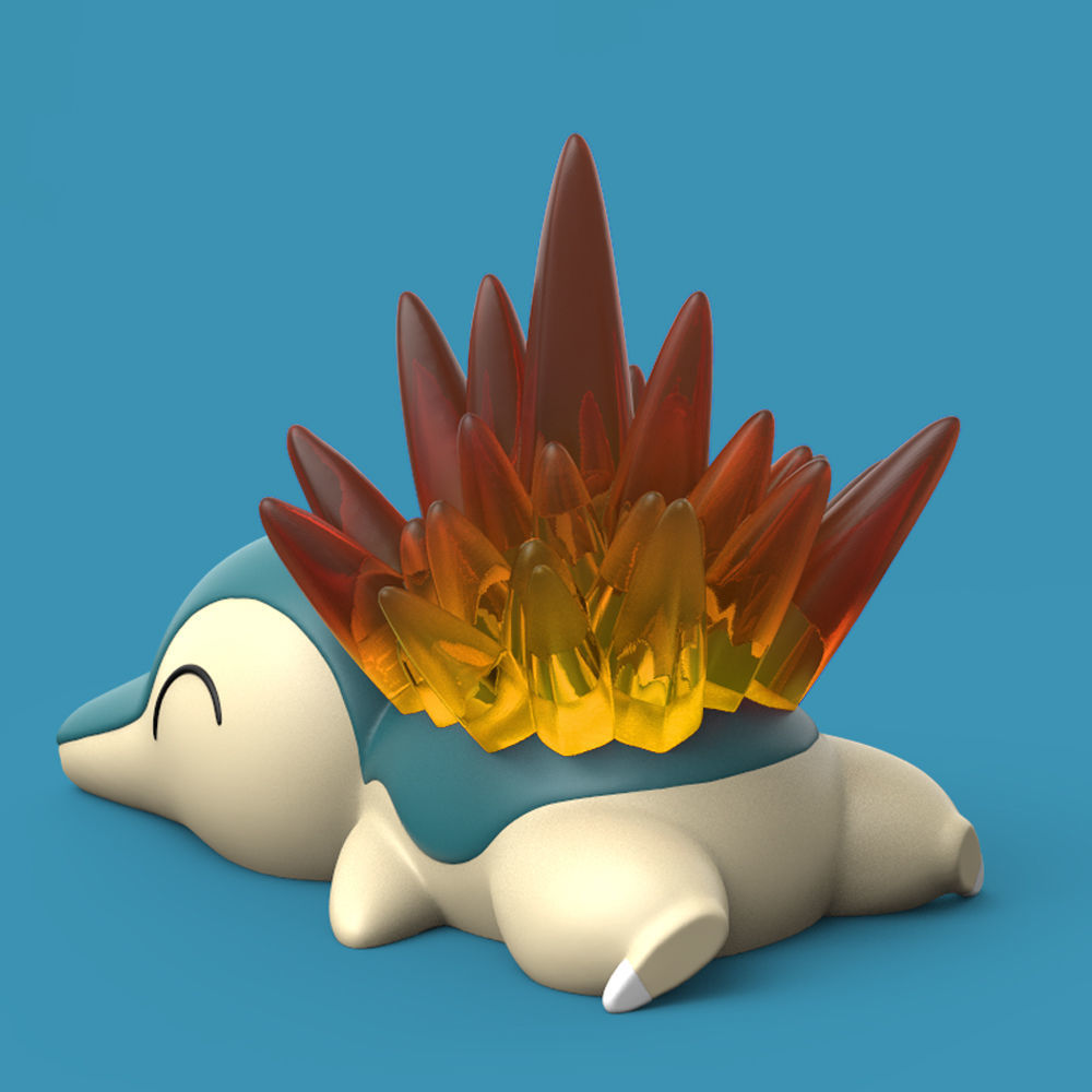POKEMON - CYNDAQUIL 3D print model_2