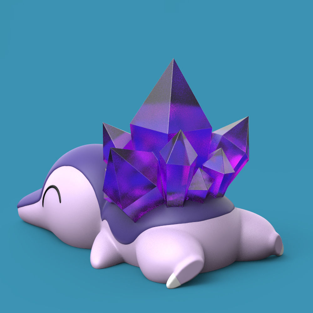 POKEMON - CYNDAQUIL 3D print model_4