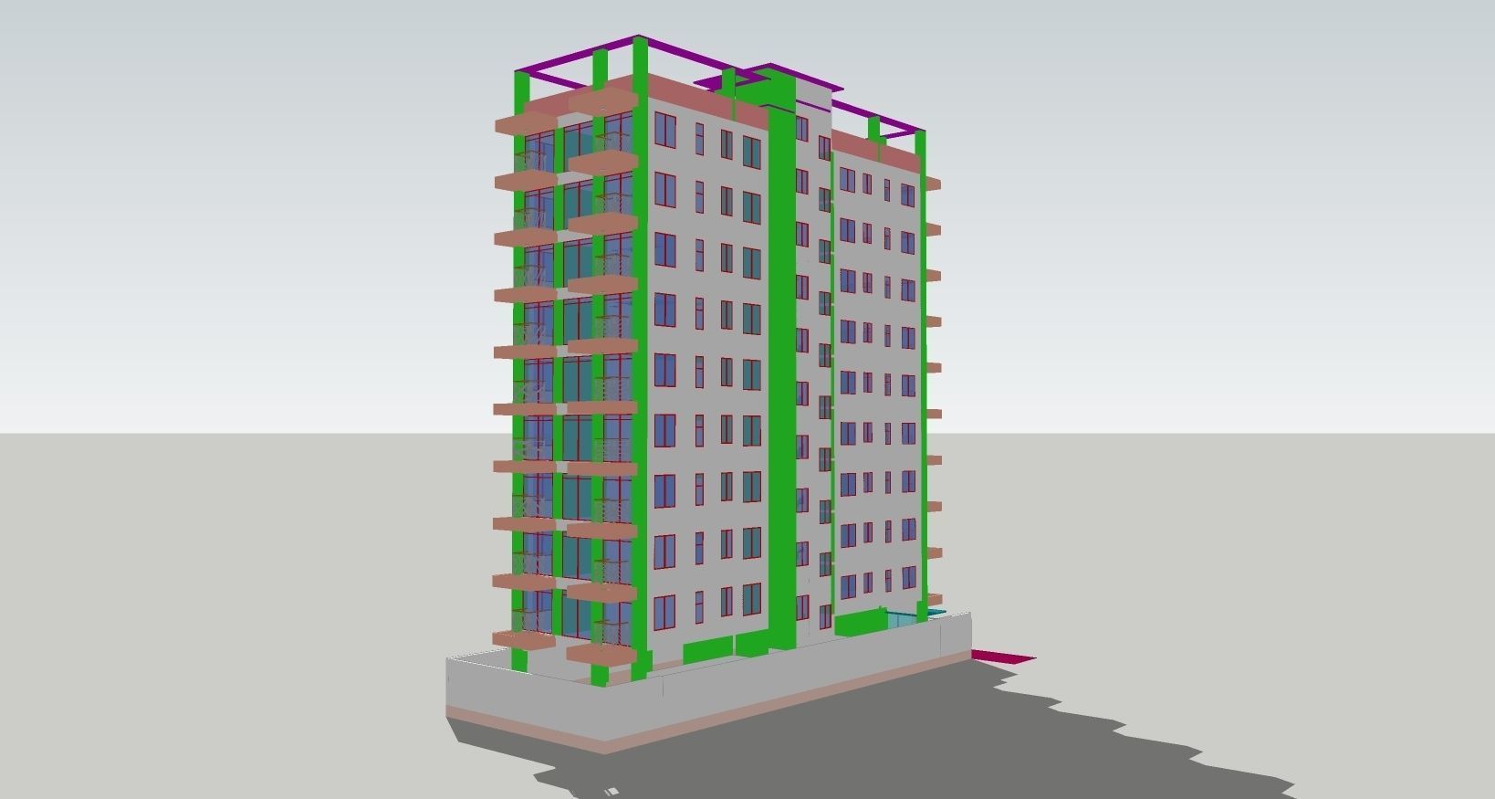 Apartment 01 3D model_1