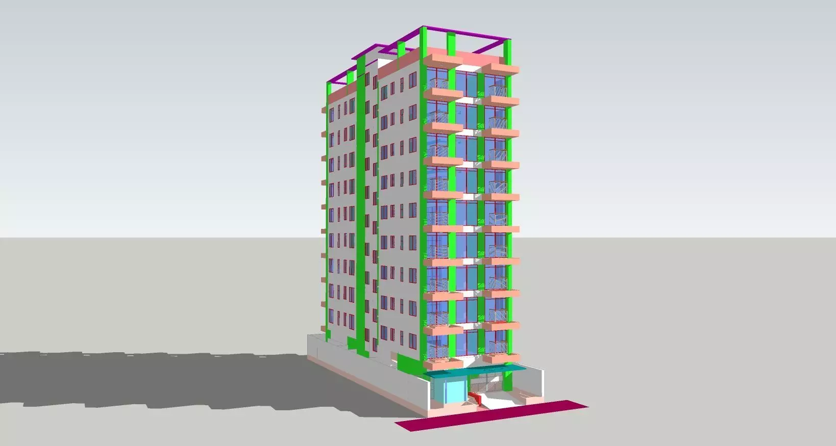 Apartment 01 3D model_0