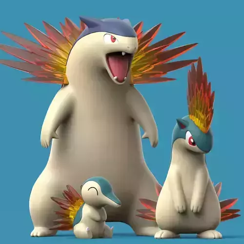 POKEMON - CYNDAQUIL EVOLUTION