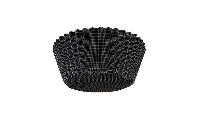 Cupcake Case v1 012 Low-poly 3D model 6