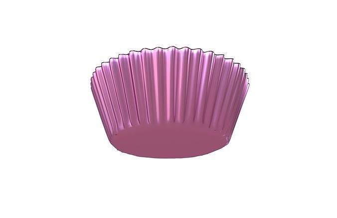 Cupcake Case v1 012 Low-poly 3D model 3