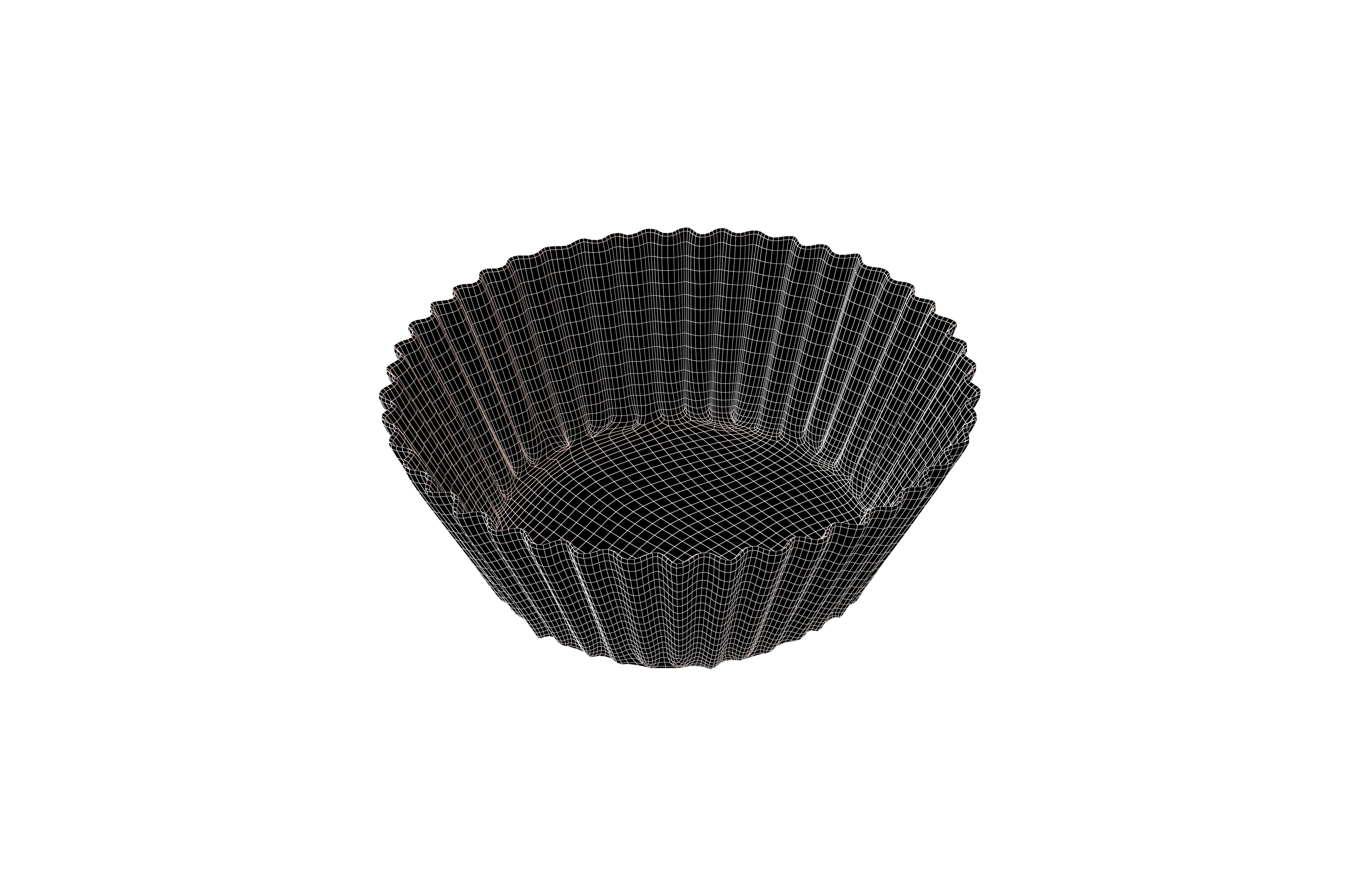 Cupcake Case v1 013 Low-poly 3D model_7