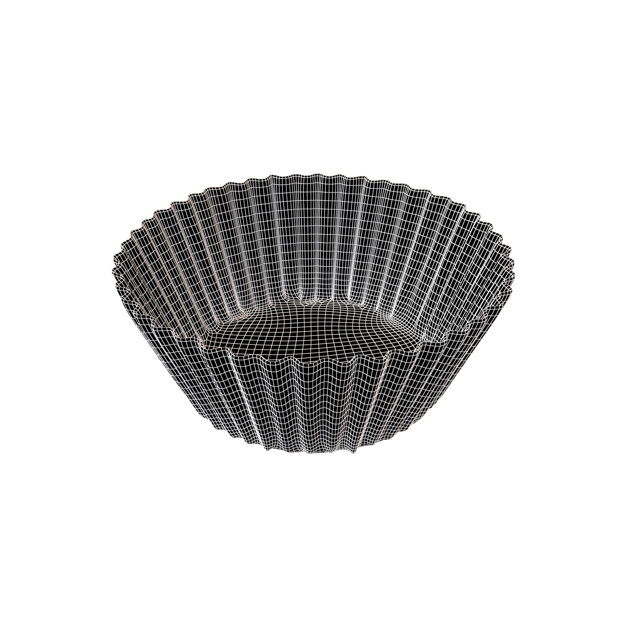 Cupcake Case v1 013 Low-poly 3D model_4