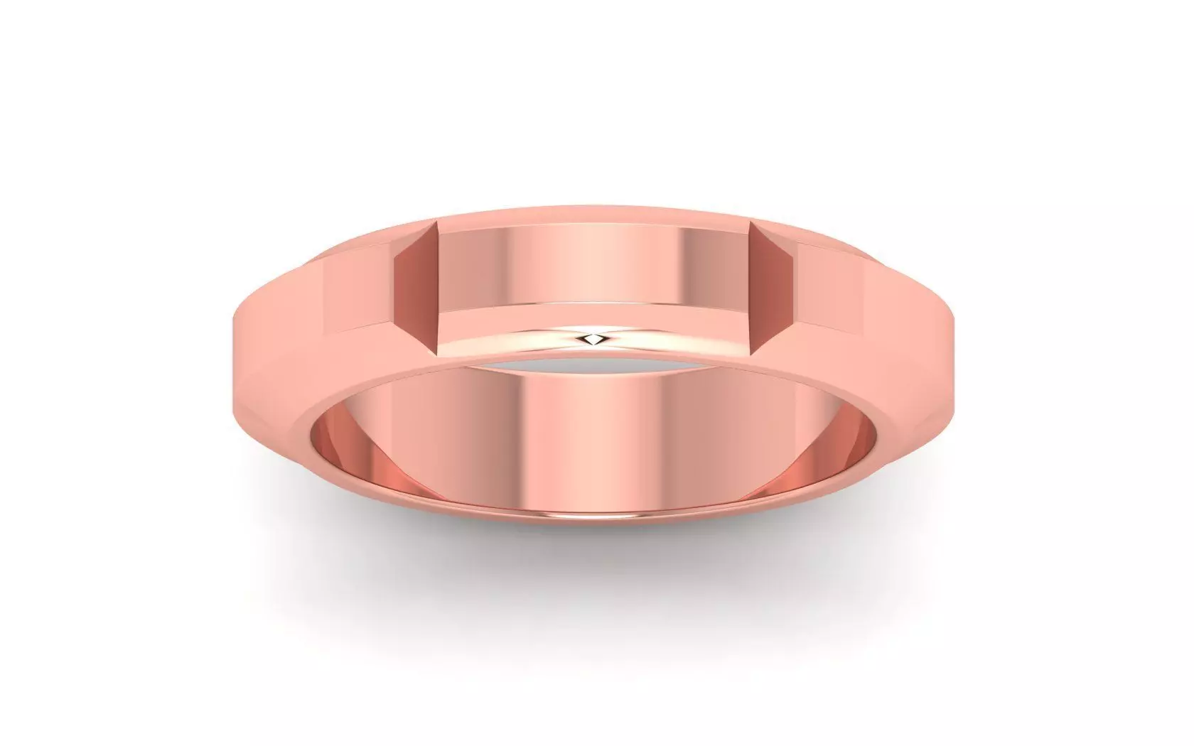 Wedding Engagement Band Ring 3D print model
