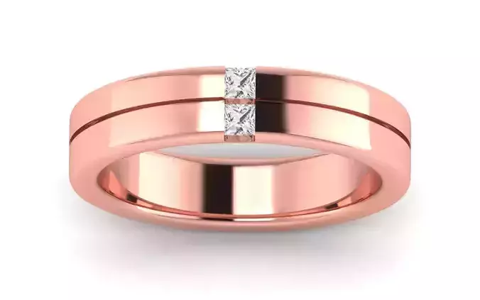 Wedding Engagement Band Ring