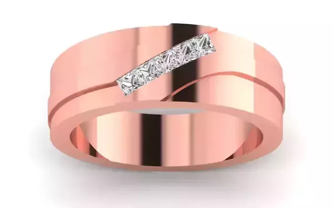 Wedding Engagement Band Ring