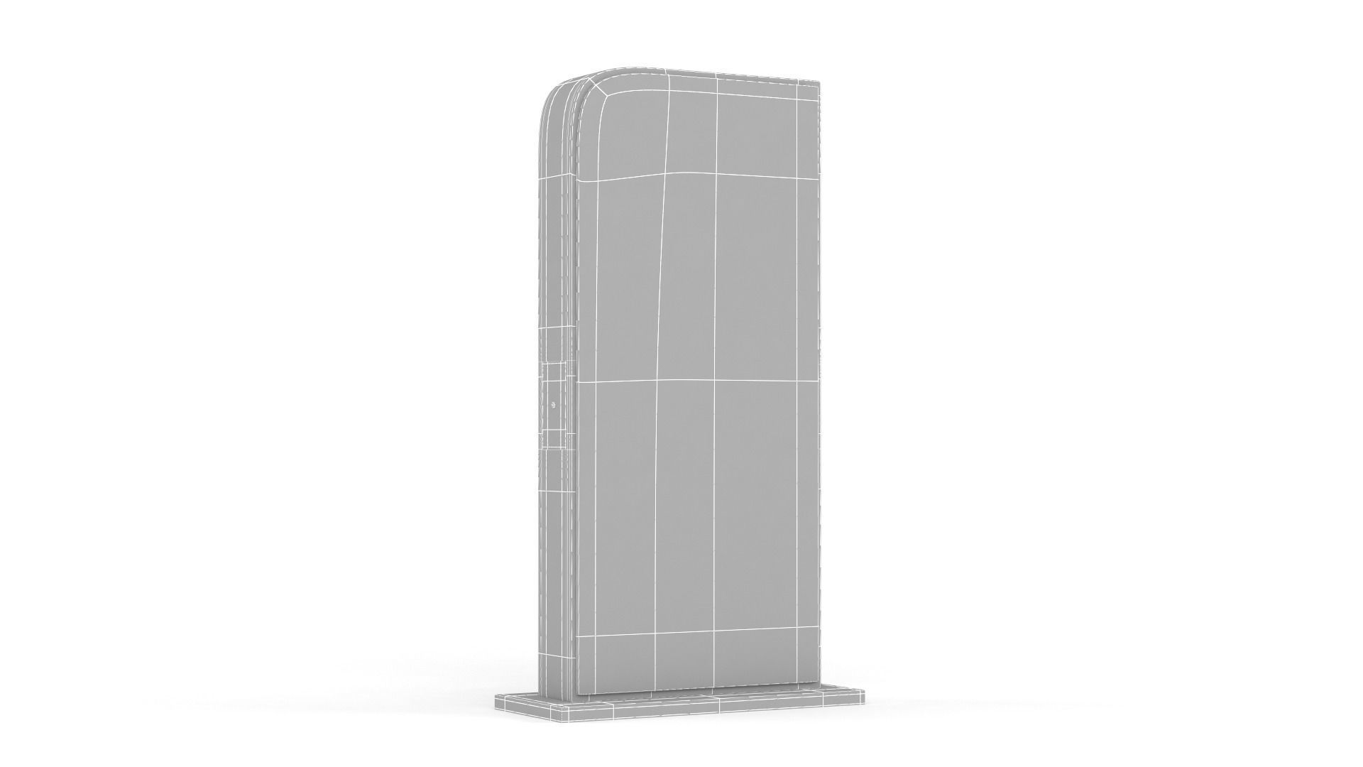 Electronic Kiosk 3D model_9