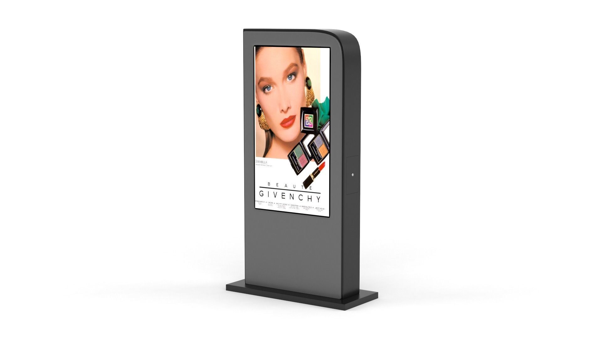 Electronic Kiosk 3D model_2