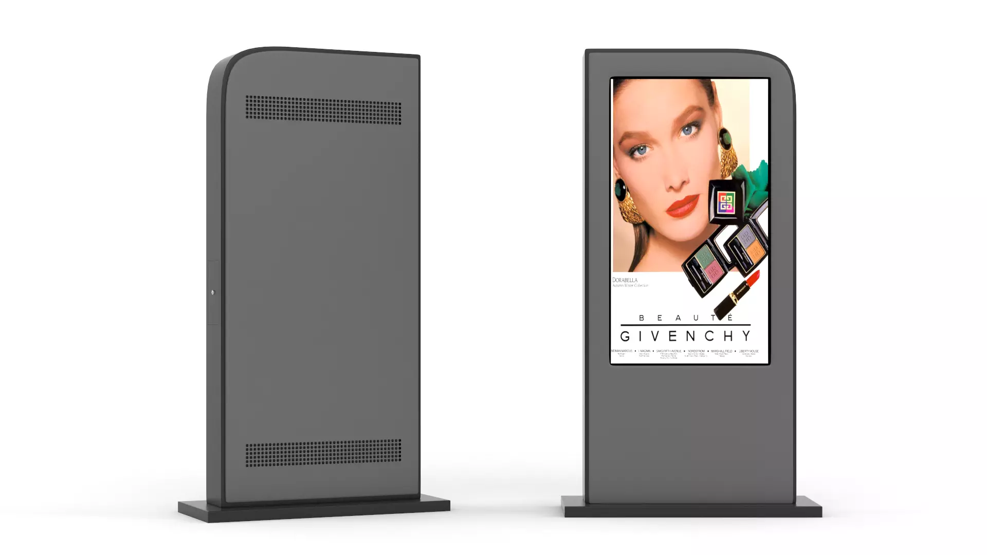 Electronic Kiosk 3D model_0