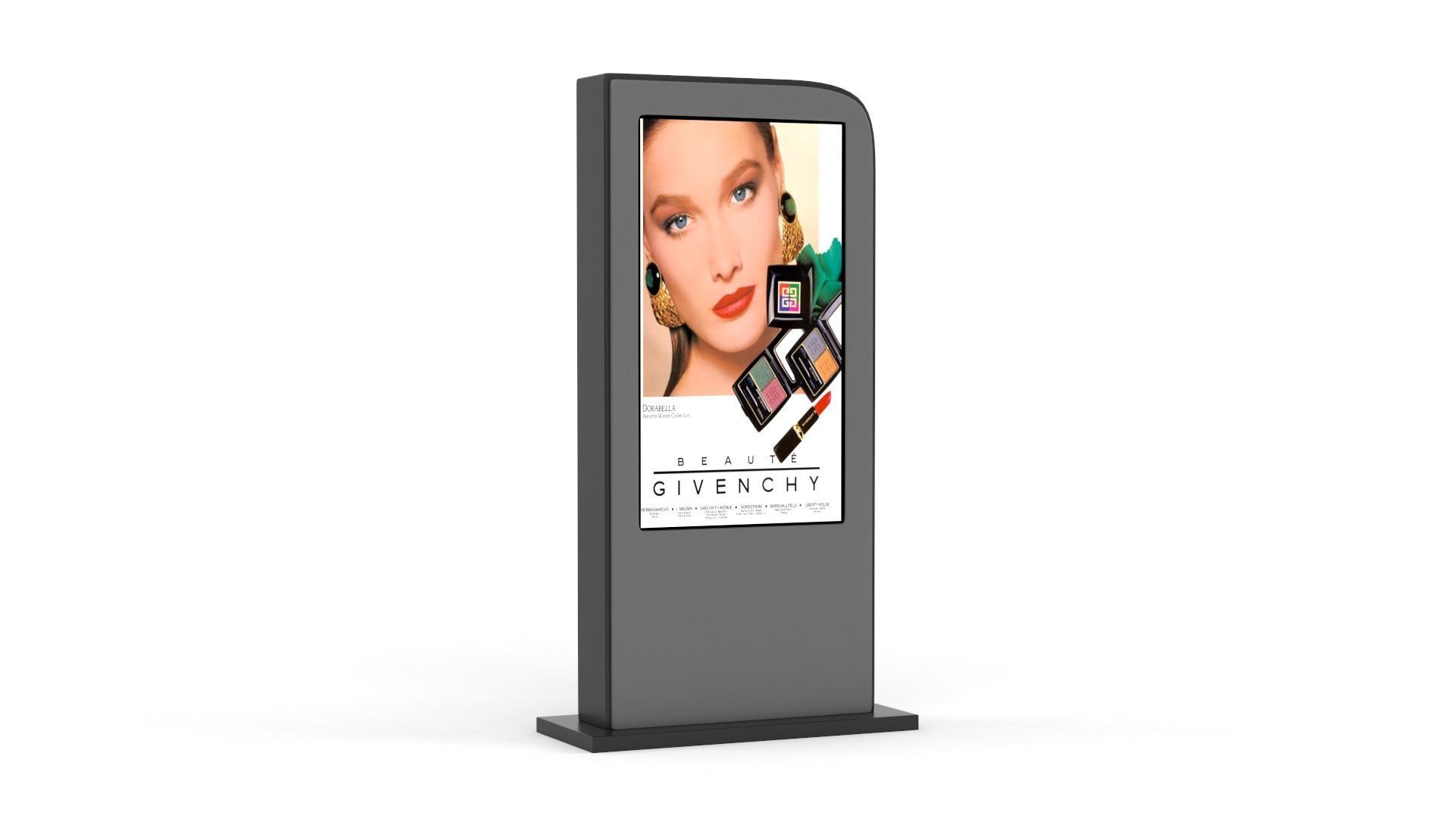 Electronic Kiosk 3D model_5