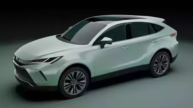 2020 Toyota Venza Low-poly 3D model