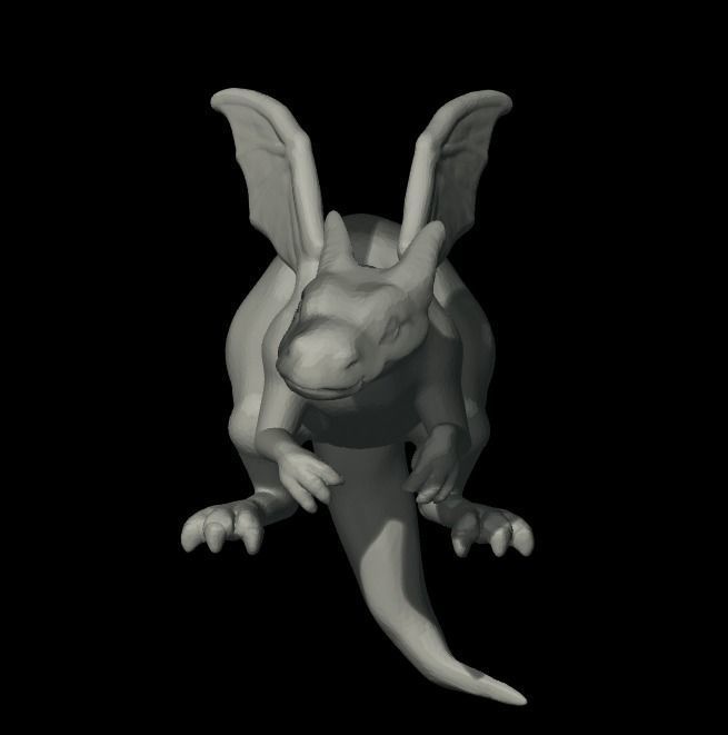 LOCKHEED Pet Of Kitty Pryde LEGO MINIFIGURE COMPATIBLE 3D print model_2