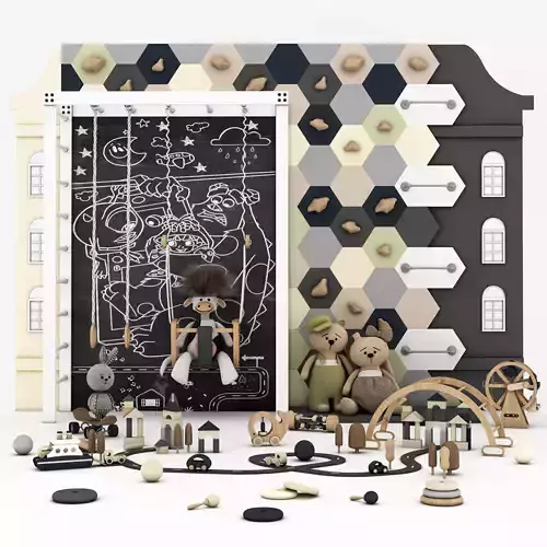 toys and furniture set 