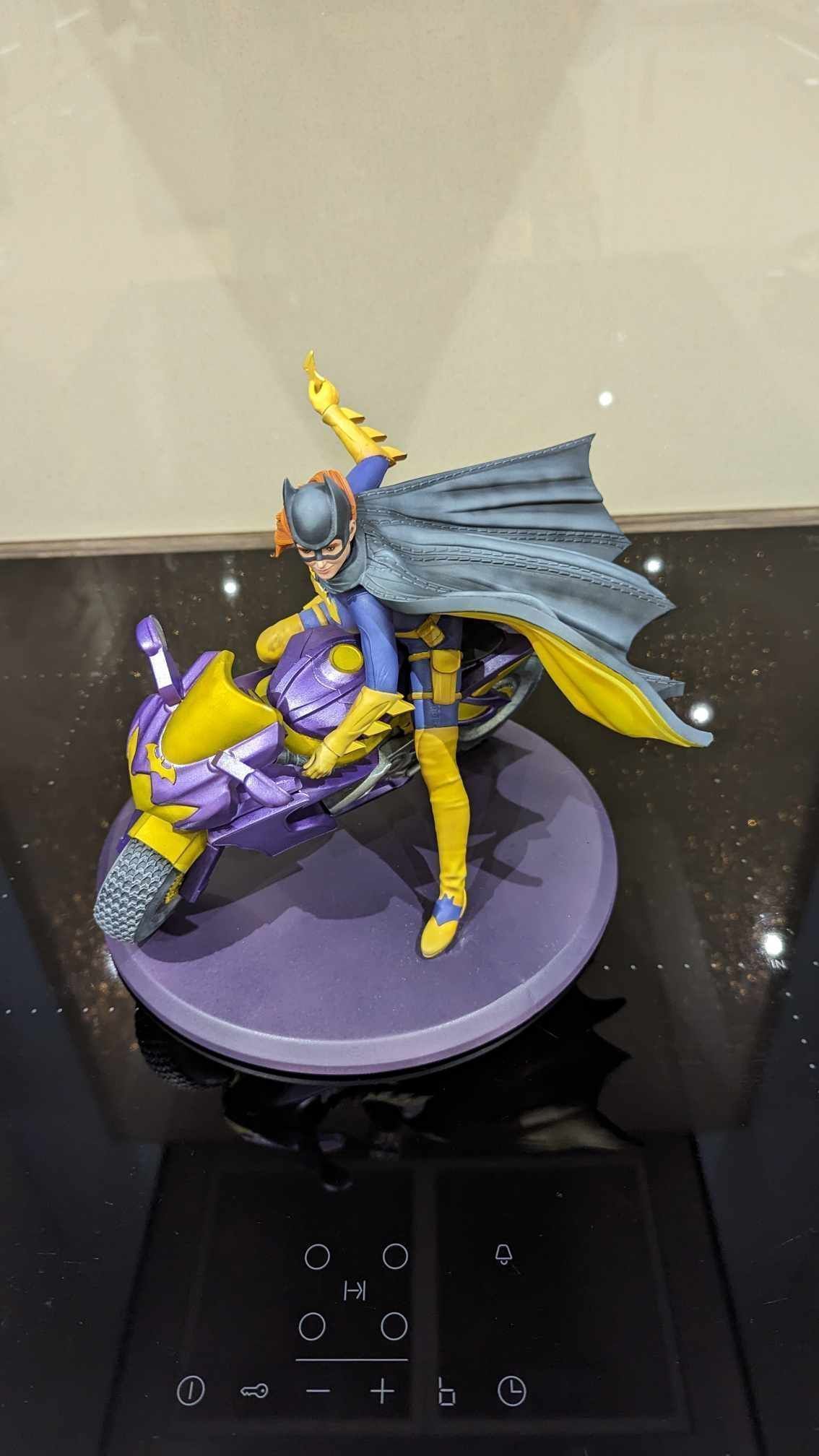 BATGIRL AND HER BIKE 3D print model_3