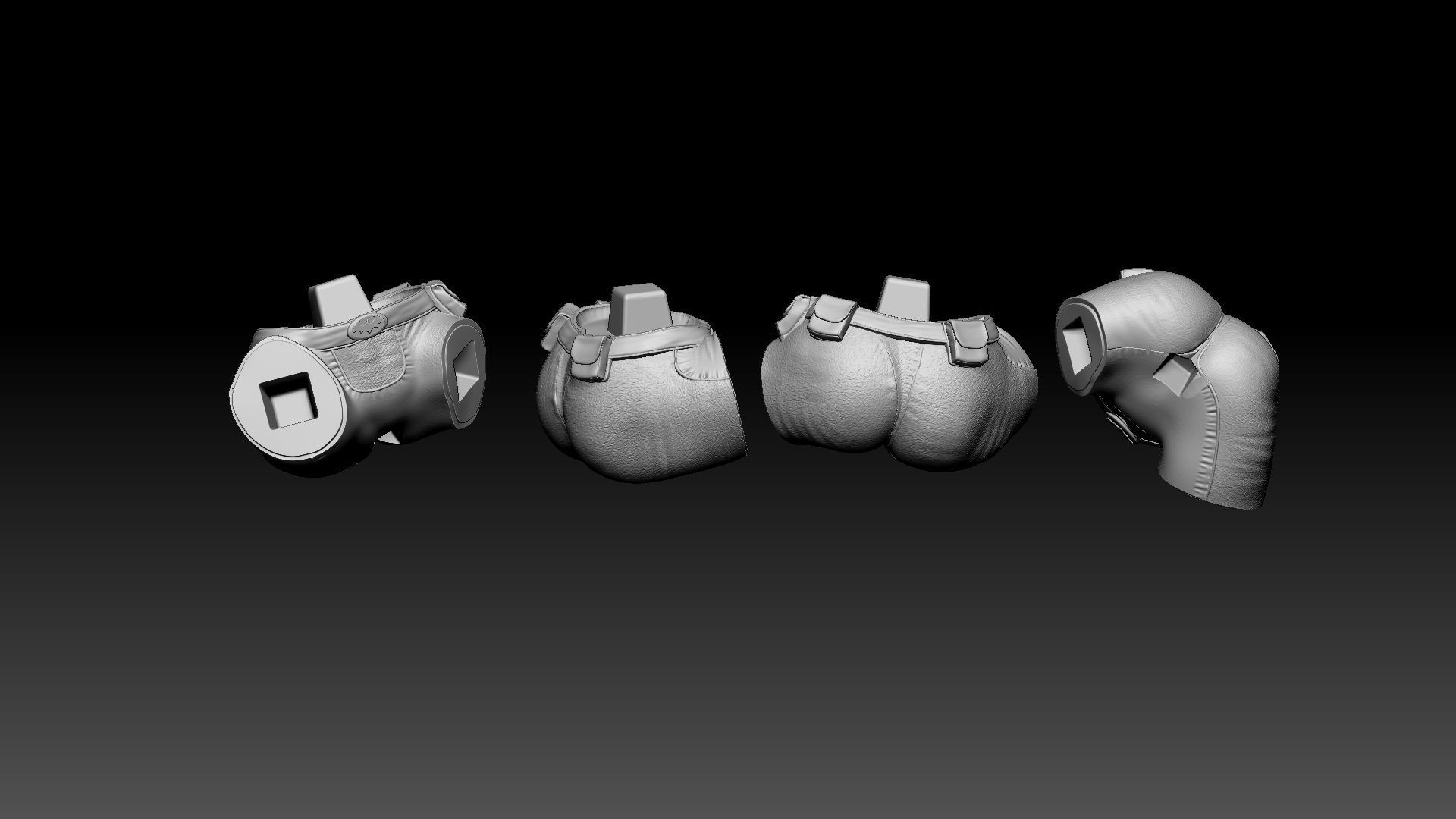 BATGIRL AND HER BIKE 3D print model_23