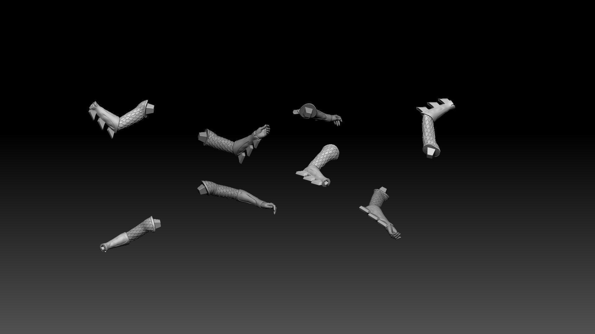 BATGIRL AND HER BIKE 3D print model_34