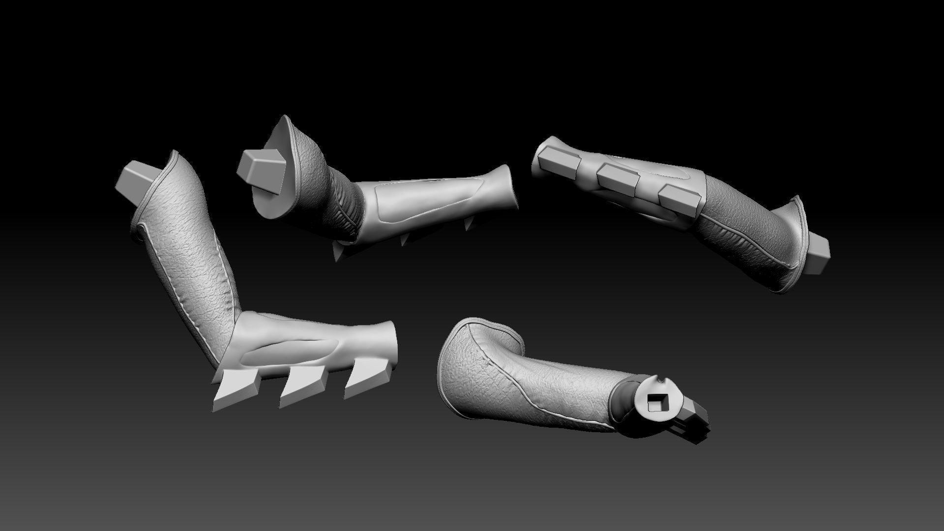 BATGIRL AND HER BIKE 3D print model_53