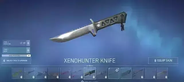Valorant Xenohunter Knife 3D print model