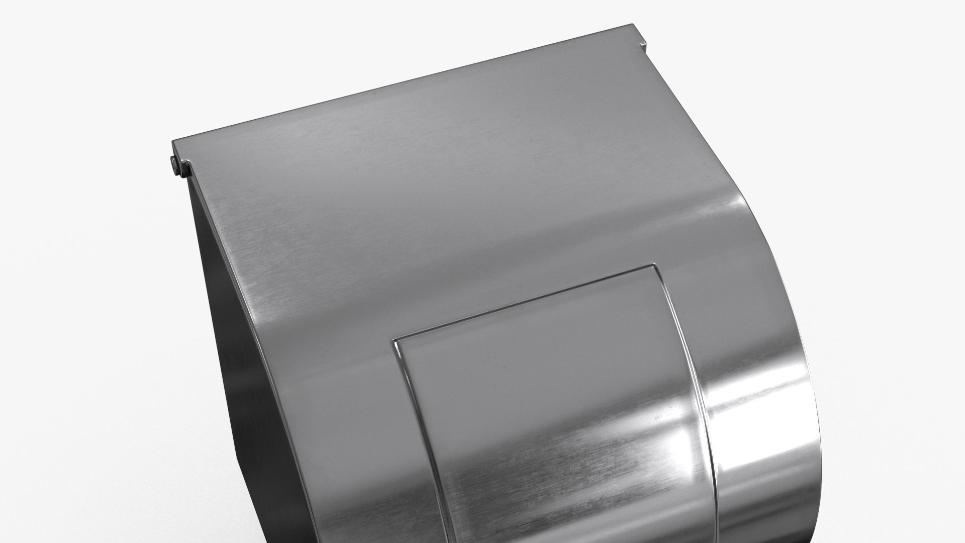 Toilet Paper Holder Low-poly 3D model_11