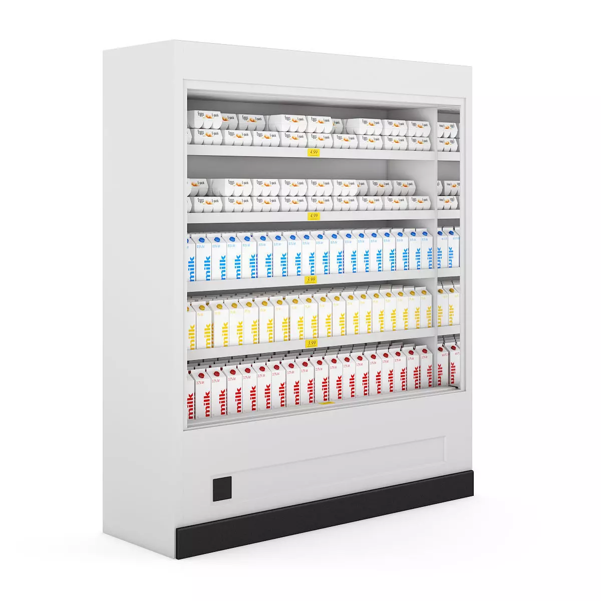 Refrigerator vending machine 3D model_0