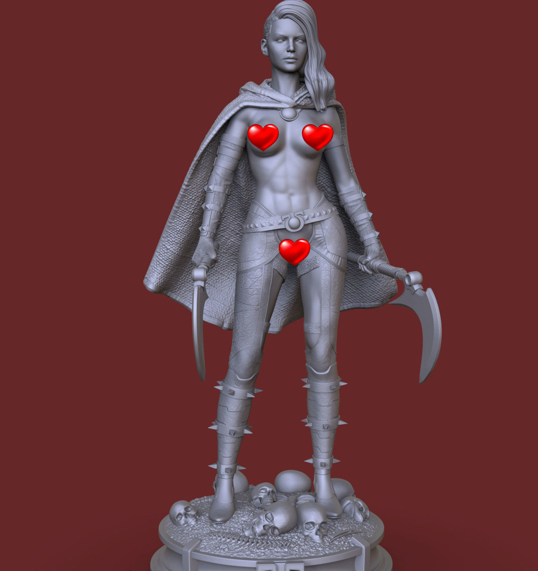 GRAIL - DAUGHTER OF DARKSEID 3D print model_10